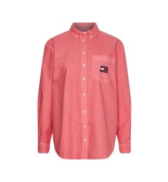 Снимка на Tommy Jeans Shirt - TJW BADGE BOYFRIEND SHIRT pink