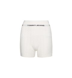 Снимка на Tommy Jeans Shorts - TJW CABLE KNIT LOUNGE SHORT white