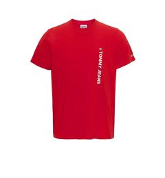 Снимка на Tommy Jeans T-Shirt - TJM ENTRY VERTICLE TEE red