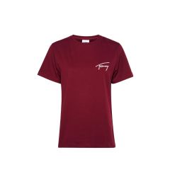 Снимка на Tommy Jeans T-Shirt - TJW RLXD TOMMY SIGNA red