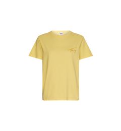 Снимка на Tommy Jeans T-Shirt - TJW RLXD TOMMY SIGNATURE SS yellow