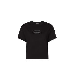 Снимка на Tommy Jeans T-Shirt - TJW SMALL OUTLINE FLAG TEE black