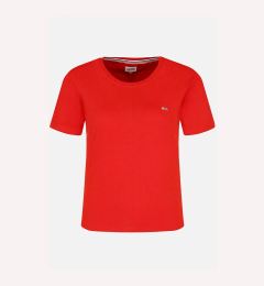 Снимка на Tommy Jeans T-shirt - TJW SOFT JERSEY TEE red