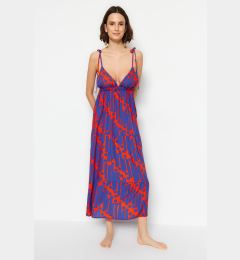 Снимка на Trendyol Animal Print Mini Woven Beach Dress