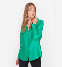 Снимка на Trendyol Basic Oversize Woven Satin Shirt