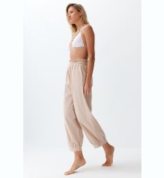 Снимка на Trendyol Beige Woven 100% Cotton Trousers