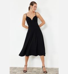 Снимка на Trendyol Black A-Line Woven Dress