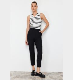 Снимка на Trendyol Black Carrot Woven Trousers