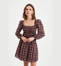 Снимка на Trendyol Black Petite Square Collar Dress