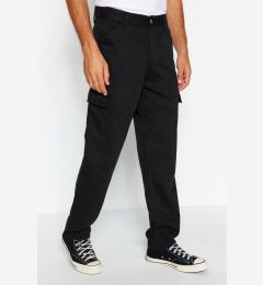 Снимка на Trendyol Black Pocketed Woven Regular Fit Cargo Trousers