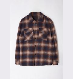 Снимка на Trendyol Black Regular Fit Winter Plaid Checkered Lumberjack Jacket Shirt