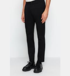 Снимка на Trendyol Black Slim Fit Chino Trousers