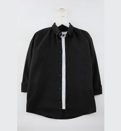 Снимка на Trendyol Black Slim Fit Woven Shirt