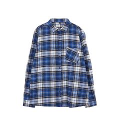 Снимка на Trendyol Blue Regular Fit Winter Checkered Plaid Lumberjack Plus Size Shirt