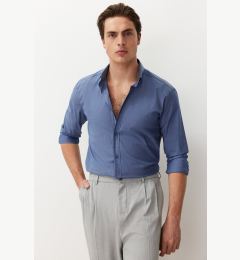 Снимка на Trendyol Blue Slim Fit Summer Shirt