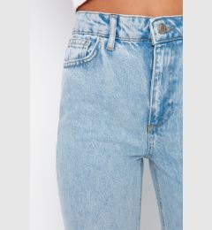 Снимка на Trendyol Blue висока талия Bootcut дънки