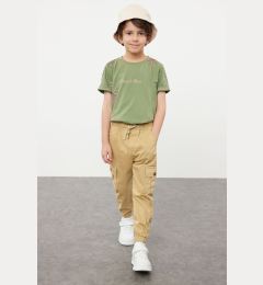 Снимка на Trendyol Boy's Open Camel Pocket Jogger Woven Trousers