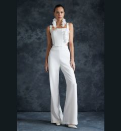 Снимка на Trendyol Bridal Ecru Woven Trousers