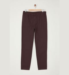 Снимка на Trendyol Brown Pleated Detailed Elastic Waist Chino Trousers