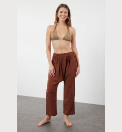 Снимка на Trendyol Brown Woven Shalwar Trousers