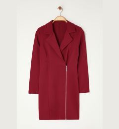 Снимка на Trendyol Burgundy Jacket Collar Zipper Detailed Woven Dress