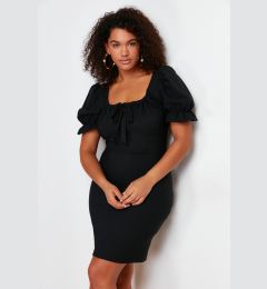 Снимка на Trendyol Curve Black A-Line Mini Woven Dress