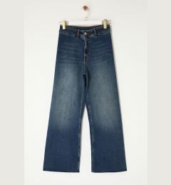 Снимка на Trendyol Dark Blue High Waist Marine Straight Jeans