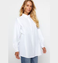 Снимка на Trendyol Ecru Ribbed Woven Shirt