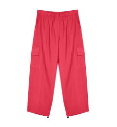 Снимка на Trendyol Fuchsia Cargo Pocket Wide Leg Woven Trousers