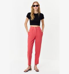 Снимка на Trendyol Fuchsia Carrot High Waist Polyviscon Woven Trousers