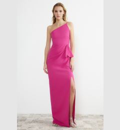 Снимка на Trendyol Fuchsia Woven Evening Dress & Graduation Dress