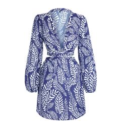 Снимка на Trendyol Geometric Patterned Mini Woven Cut Out/Window Beach Dress