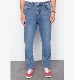 Снимка на Trendyol Indigo Baggy/90's Straight Fit Jeans Loose Denim Trousers