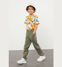 Снимка на Trendyol Khaki Boy Regular Chino Woven Trousers