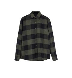 Снимка на Trendyol Khaki Regular Fit Winter Plaid Lumberjack Shirt