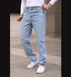 Снимка на Trendyol Light Blue Men's Baggy Fit Jeans Trousers