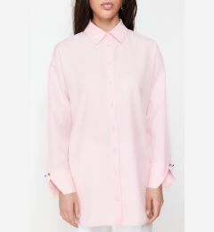 Снимка на Trendyol Light Pink Cuff Detailed Woven Shirt