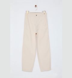 Снимка на Trendyol Limited Edition Stone Unisex Balloon Fit Woven Gabardine Cotton Trousers