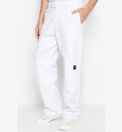 Снимка на Trendyol Limited Edition White Premium Loose Fit Label Detailed Trousers