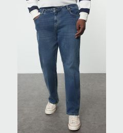 Снимка на Trendyol Men's Indigo Regular Fit Plus Size Denim Denim Jeans