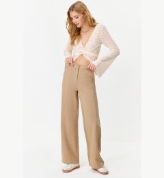 Снимка на Trendyol Mink Wide Leg Wide Leg Woven Trousers