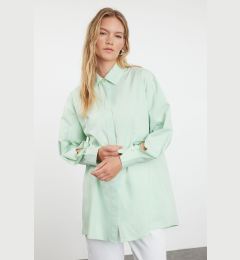 Снимка на Trendyol Mint 100% Cotton Woven Shirt