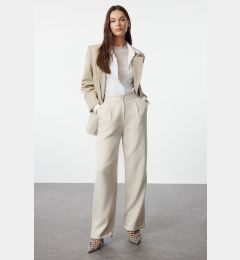 Снимка на Trendyol Mint Straight/Straight Cut Woven Fabric Trousers