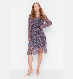 Снимка на Trendyol Multi Color Double Breasted Neck Woven Woven Dress