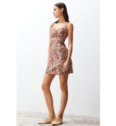 Снимка на Trendyol Multicolored Floral Print A-line Mini Woven Dress