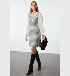 Снимка на Trendyol Multicolored Plaid / Checkered Mini Woven Dress