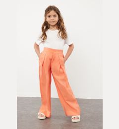 Снимка на Trendyol Orange Girl Wide Leg Woven Trousers