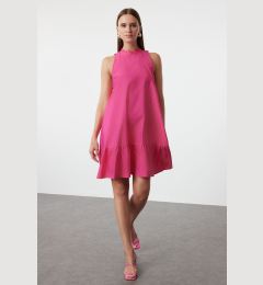 Снимка на Trendyol Pink Relaxed Cut Sleeveless Mini Woven Dress