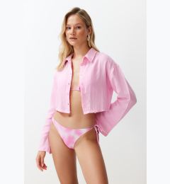 Снимка на Trendyol Pink Woven Muslin Shirt