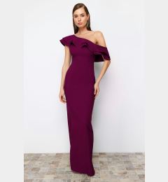 Снимка на Trendyol Plum Woven Elegant Evening & Graduation Dress